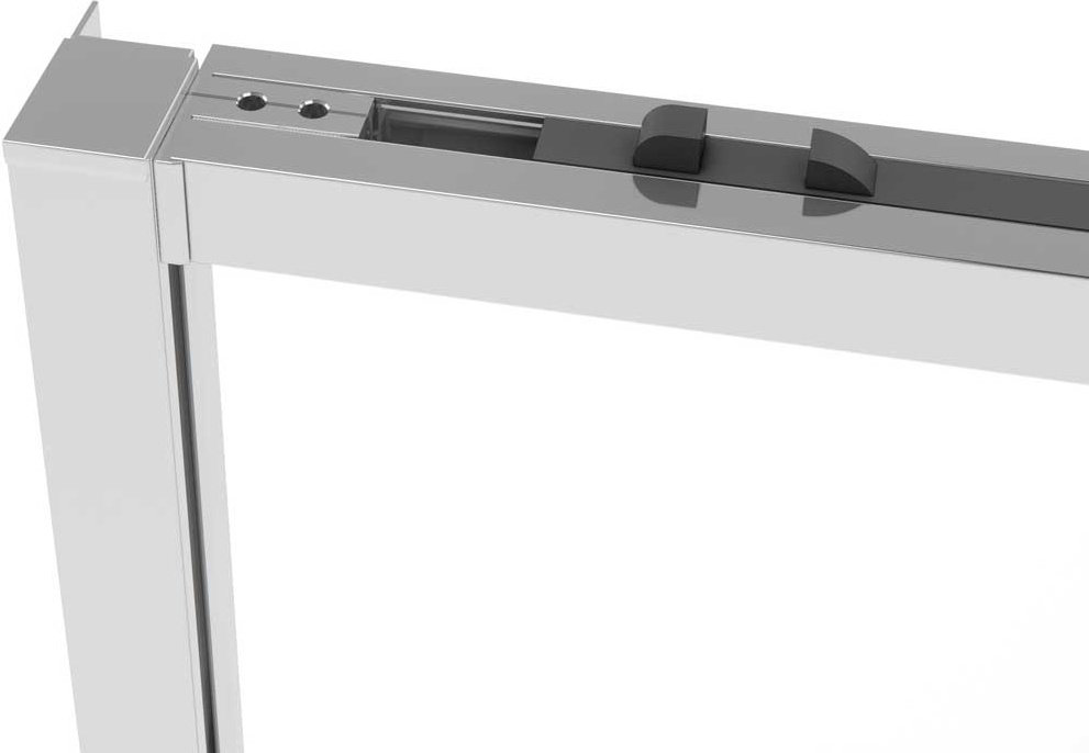 Душевое ограждение KABINKA.KZ одностенное Slim Soft VDS-1SS110CL, 1100х2000 мм купить,NaN