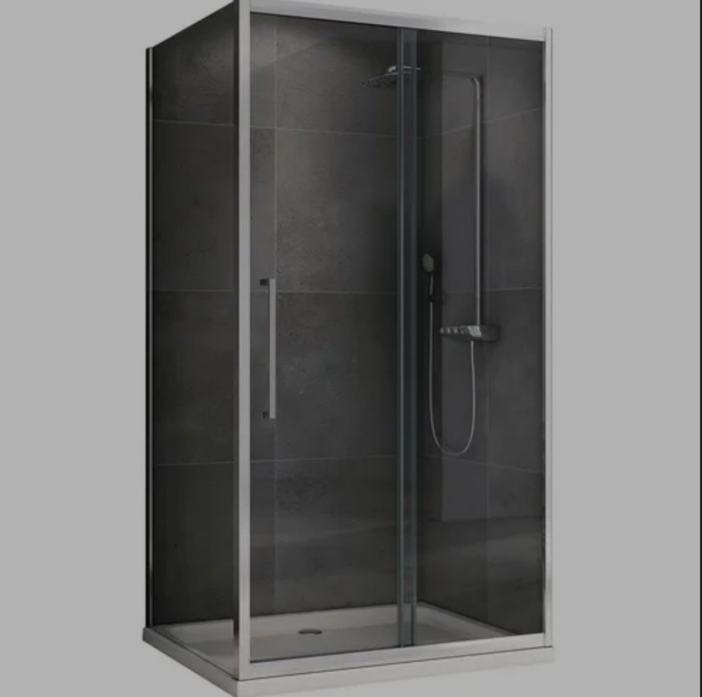 Душевое ограждение KABINKA.KZ двухстенное AG30160H-S90, 160х90х195 мм купить,NaN