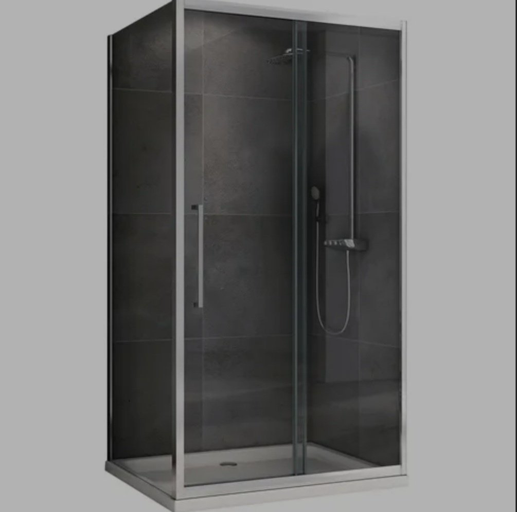 Душевое ограждение KABINKA.KZ двухстенное AG30160H-S90, 160х90х195 мм купить,NaN