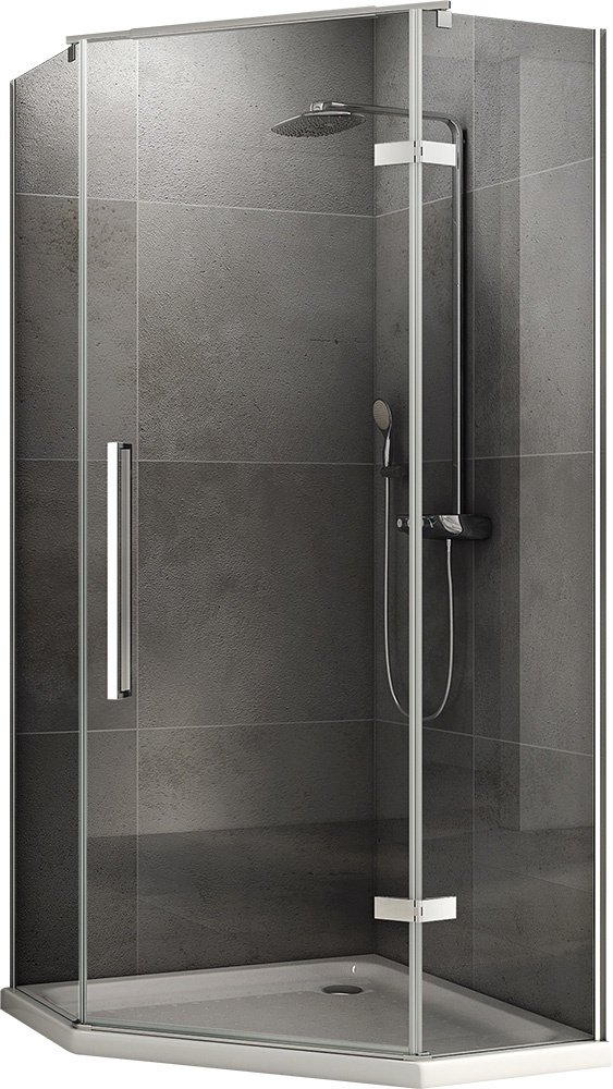 Душевое ограждение Abber двухстенное Ewiges Wasser AG05100 купить,NaN