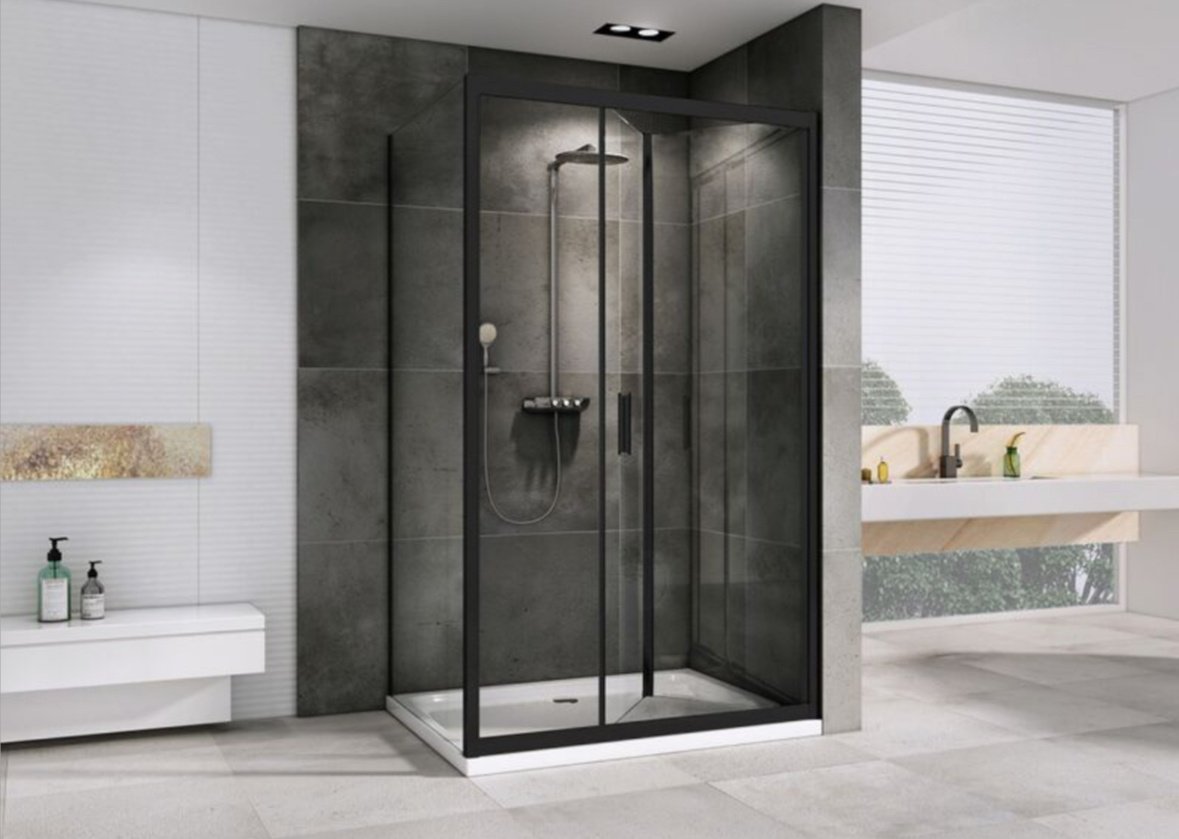 Душевое ограждение Abber двухстенное AG07120B-S80B, 800х1950 мм купить,NaN