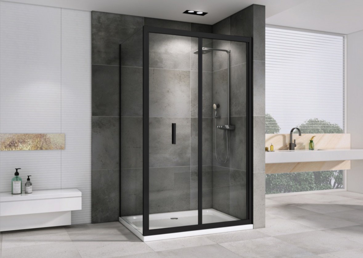 Душевое ограждение Abber двухстенное AG07120B-S80B, 800х1950 мм купить,NaN