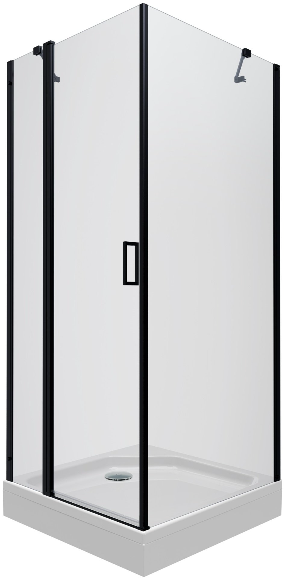 Душевое ограждение Triton Йота-Блэк 90x90