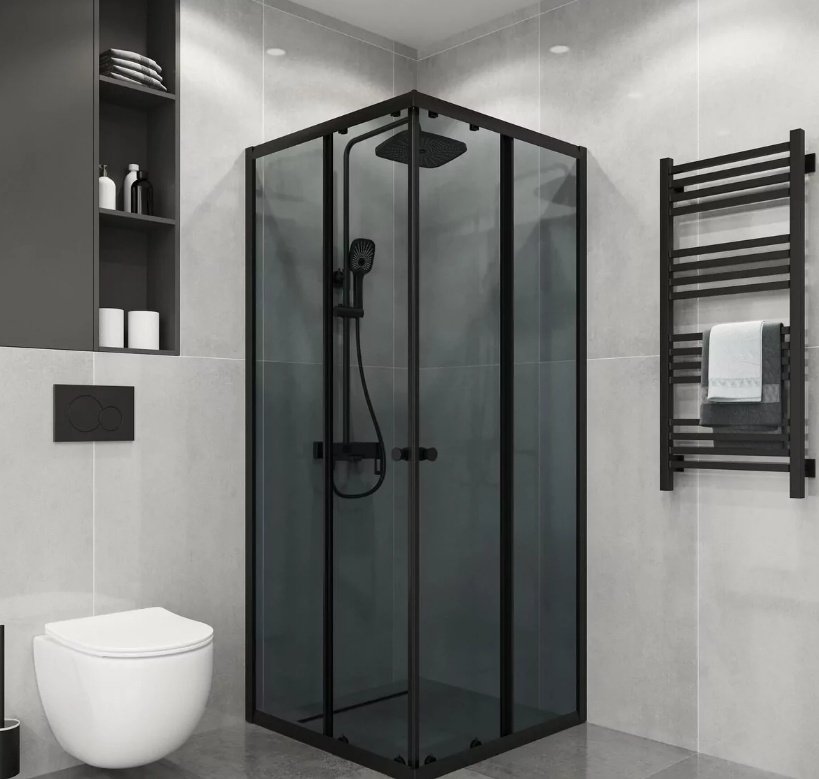 Душевое ограждение KABINKA.KZ двухстенное NG-1008-14QT, 800х1900 мм купить,NaN