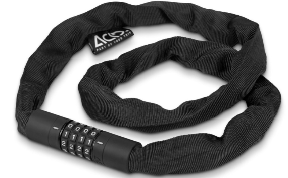 Велозамок Acid Corvid C100 13323 черный 6x1000 mm
