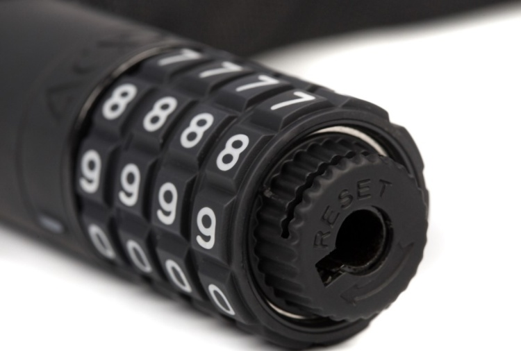 Велозамок Acid Corvid C100 13323 черный 6x1000 mm