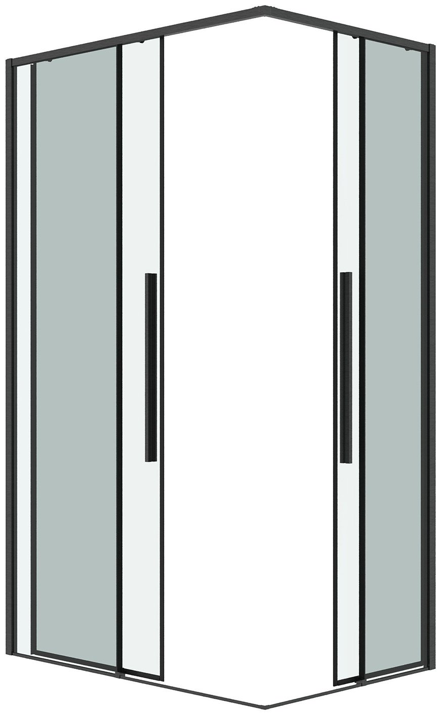 Душевое ограждение KABINKA.KZ двухстенное 300.K33.01.1110.42.00, 1100х1950 мм