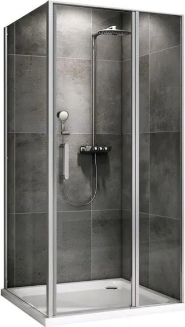 Душевое ограждение Abber двухстенное AG04110S-S70, 700х1950 мм купить,NaN
