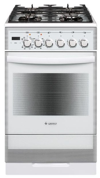 Кухонная плита GEFEST ПГЭ 5502-03 0042 белый купить,NaN