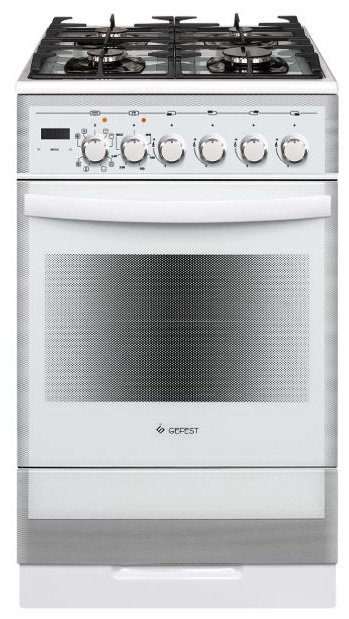 Кухонная плита GEFEST ПГЭ 5502-03 0042 белый купить,NaN