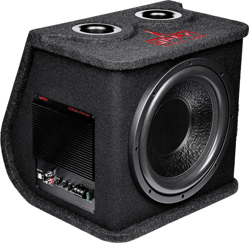 Сабвуфер УРАЛ АС-У12А СЕРЫЙ