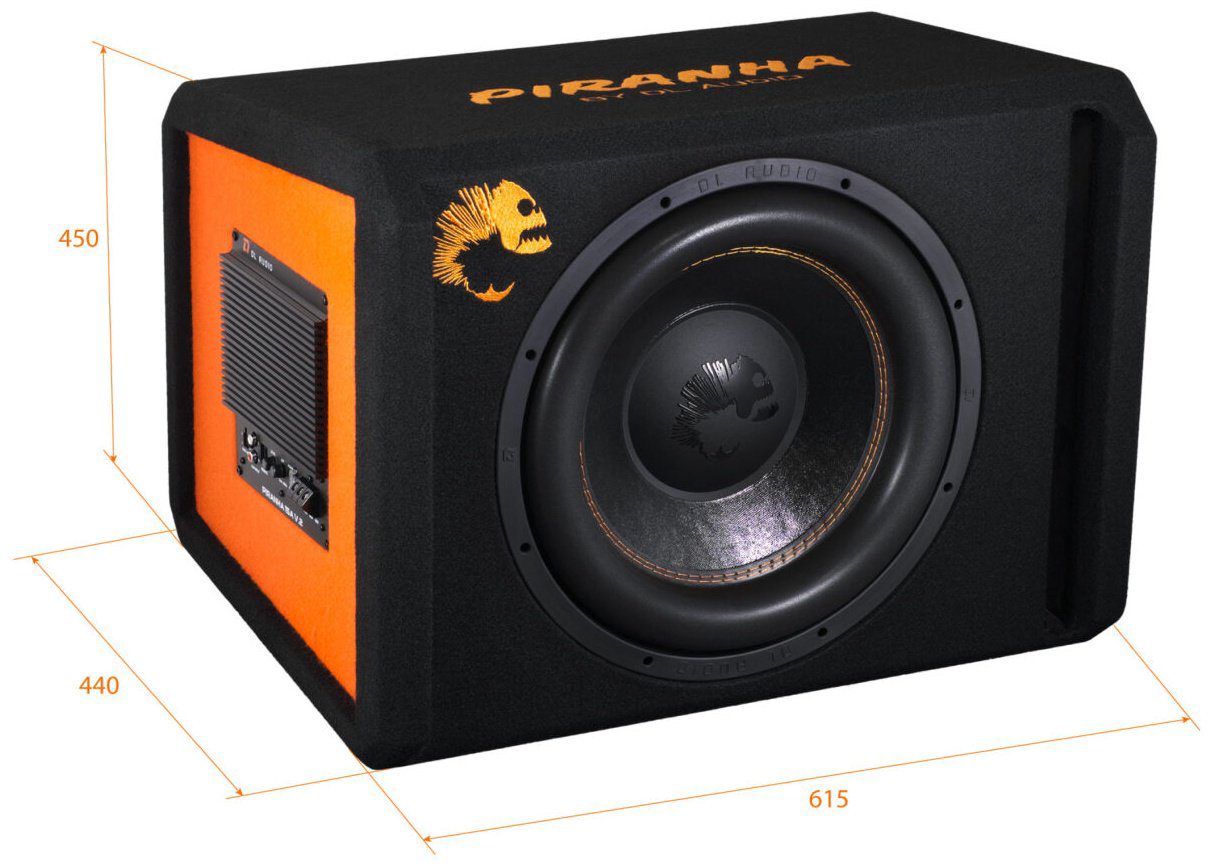Сабвуфер DL Audio Piranha 15A V.2 Black купить,126862