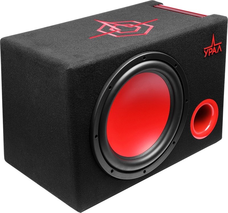 Сабвуфер УРАЛ AS-D12A Black Hurricane