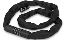 Велозамок Acid Corvid C100 13323 черный 6x1000 mm