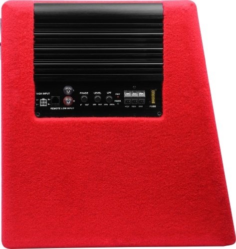 Сабвуфер УРАЛ АС-У12А Красный