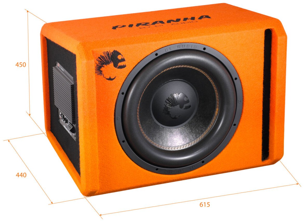 Сабвуфер DL Audio Piranha 15A V.2 Orange