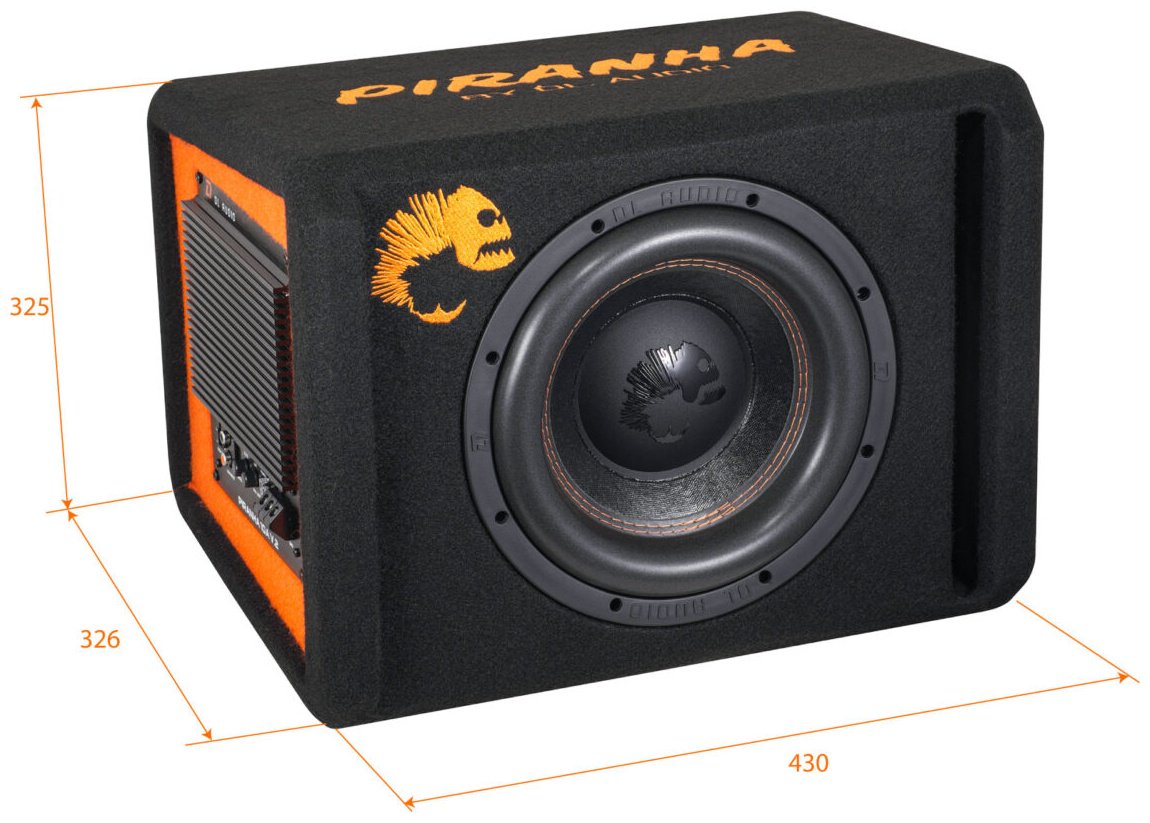 Сабвуфер DL Audio Piranha 10A V.2 Black
