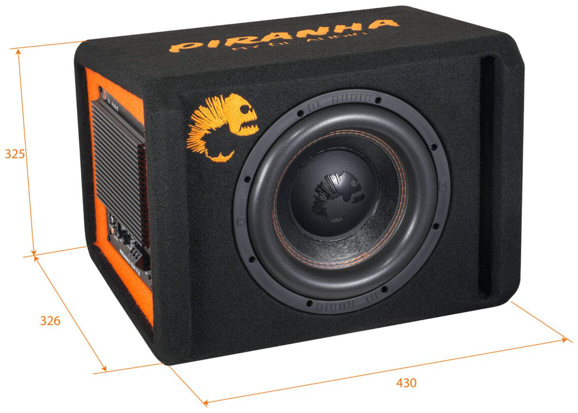 Сабвуфер DL Audio Piranha 10A V.2 Black купить,NaN
