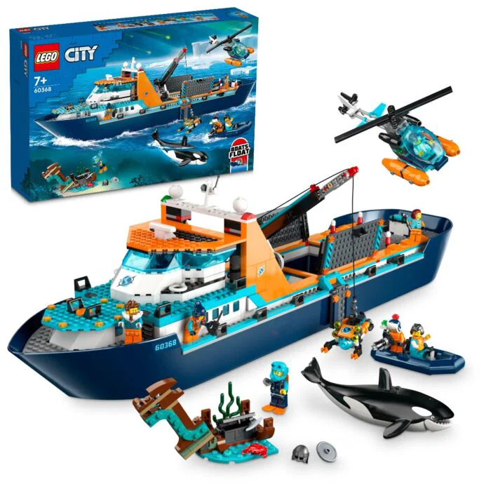 Конструктор Lego City Корабль исследователей Арктики 60368 815 деталей