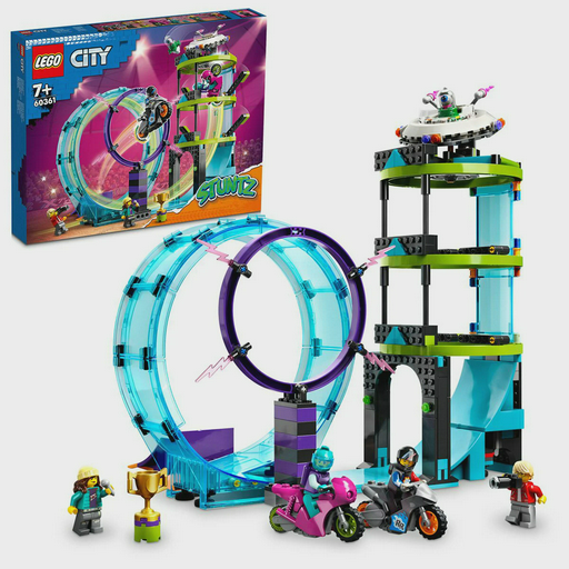Конструктор Lego City Главное каскадерское испытание 60361 
