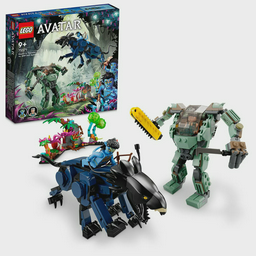 Конструктор Lego Avatar Нейтири и Танатор против Куаритча в скафандре Умп 75571