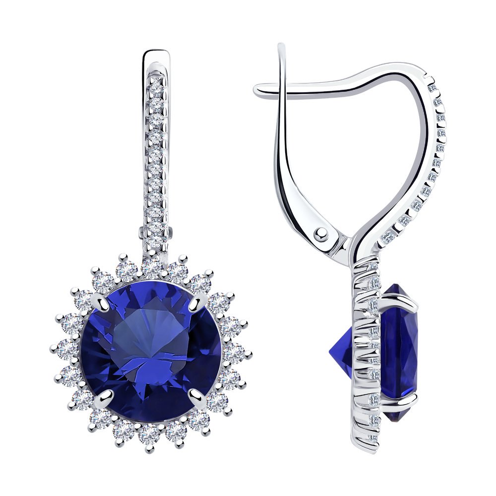 Серьги Diamant 94-120-00805-1 5,2гр. купить,NaN