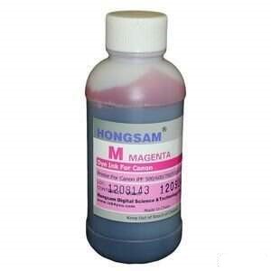 Чернила DCTec Hongsam для плоттеров Canon imagePROGRAF iPF670/770 Magenta 200мл пурпурные