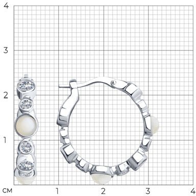 Серьги Sokolov 83020219 4,92гр. купить,NaN