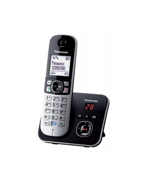Радиотелефон Panasonic KX-TG6821 CAB черно-серый купить,NaN