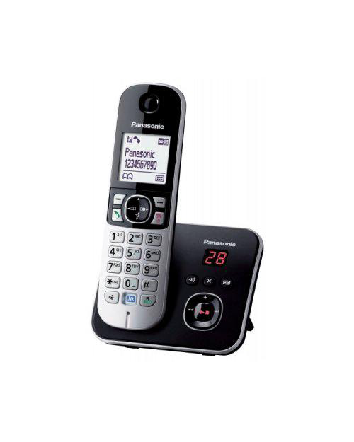 Радиотелефон Panasonic KX-TG6821 CAB черно-серый купить,NaN