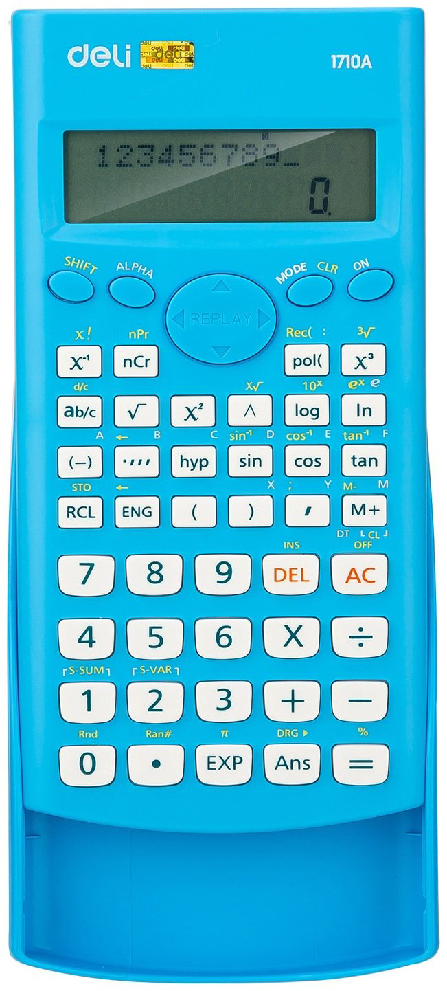 DELI настольный E1710A/BLU синий