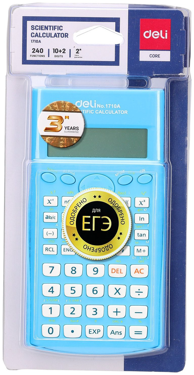 DELI настольный E1710A/BLU синий купить,NaN