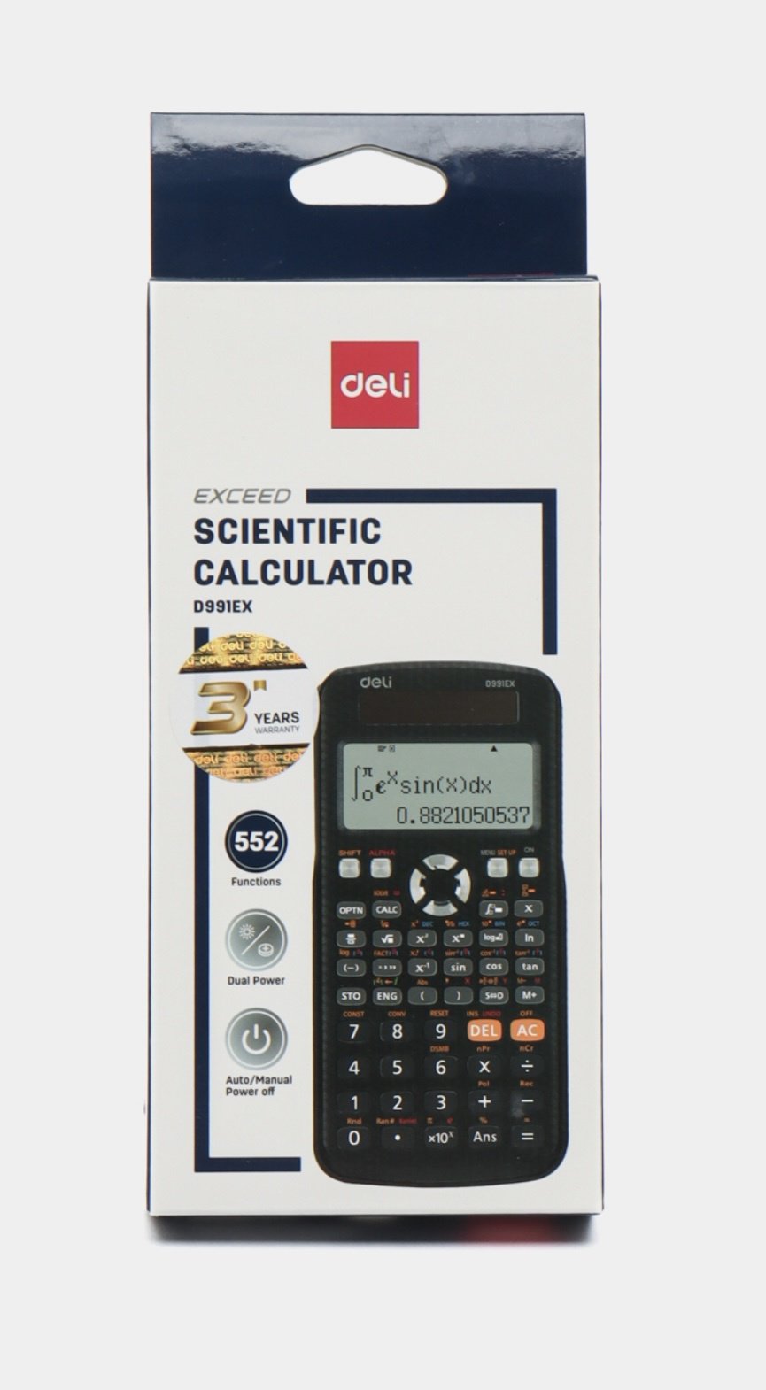 D991EX, 8-разрядный, черный