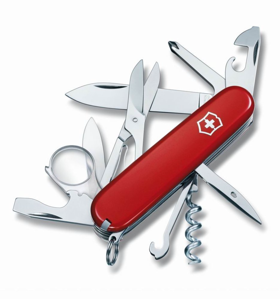 Нож складной Victorinox Explorer 1.6703 красный