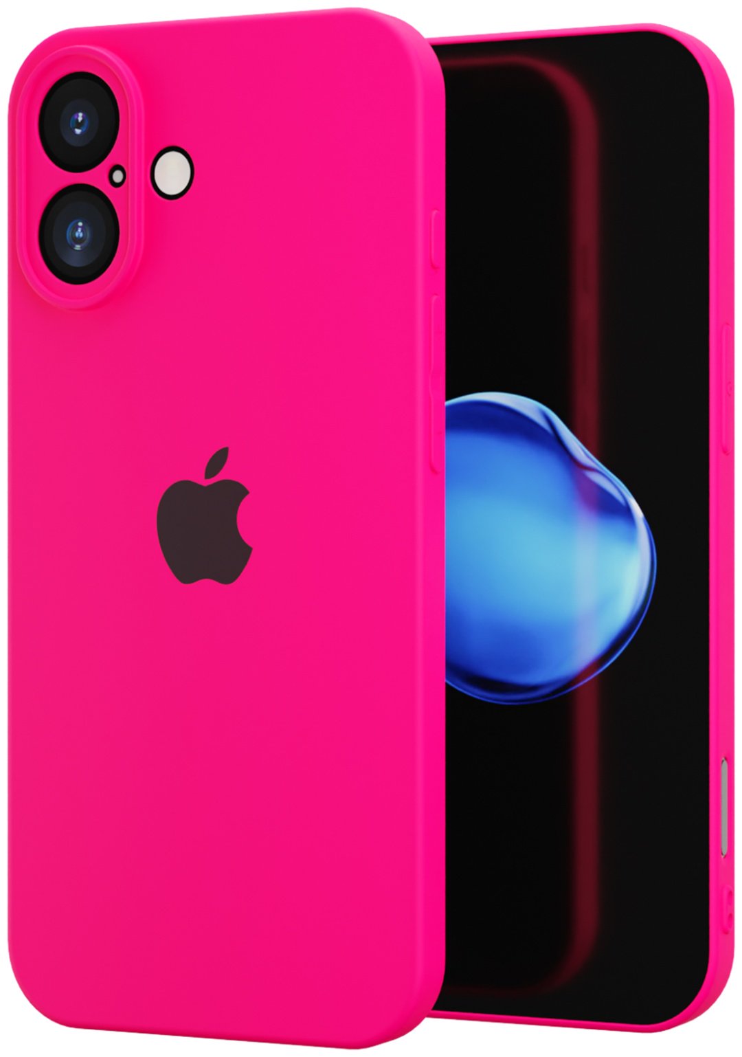 Чехол Mcover для Apple iPhone 16 розовый купить,596