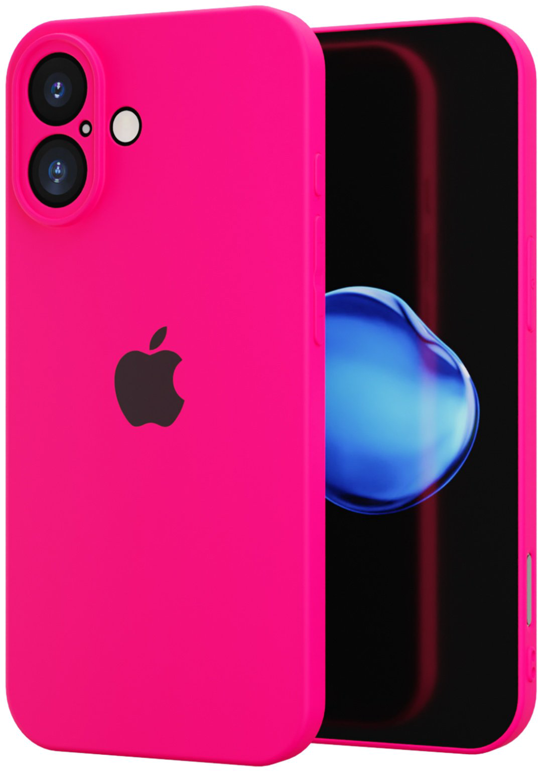 Чехол Mcover для Apple iPhone 16 розовый купить,596