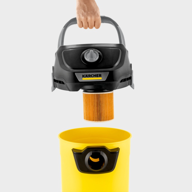 Пылесос Karcher KWD 3 V-15/4/20 1.628-444.0 yellow/black купить,NaN