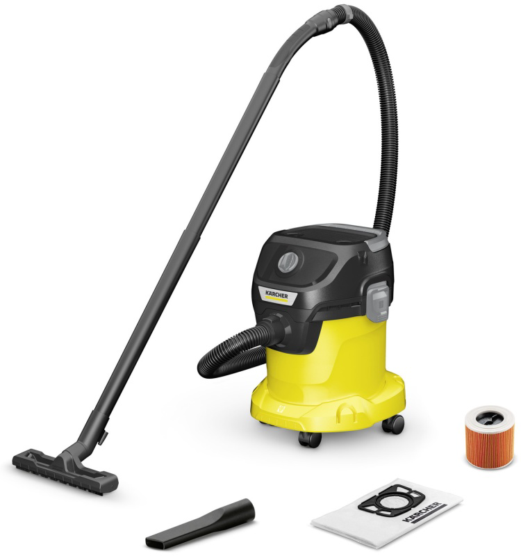 Пылесос Karcher KWD 3 V-15/4/20 1.628-444.0 yellow/black купить,NaN