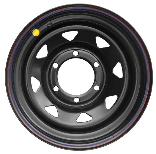Диски Trebl Off-road 01 СВ108.7 ЕТ 6х139.7 R15х8-16 black  купить,NaN