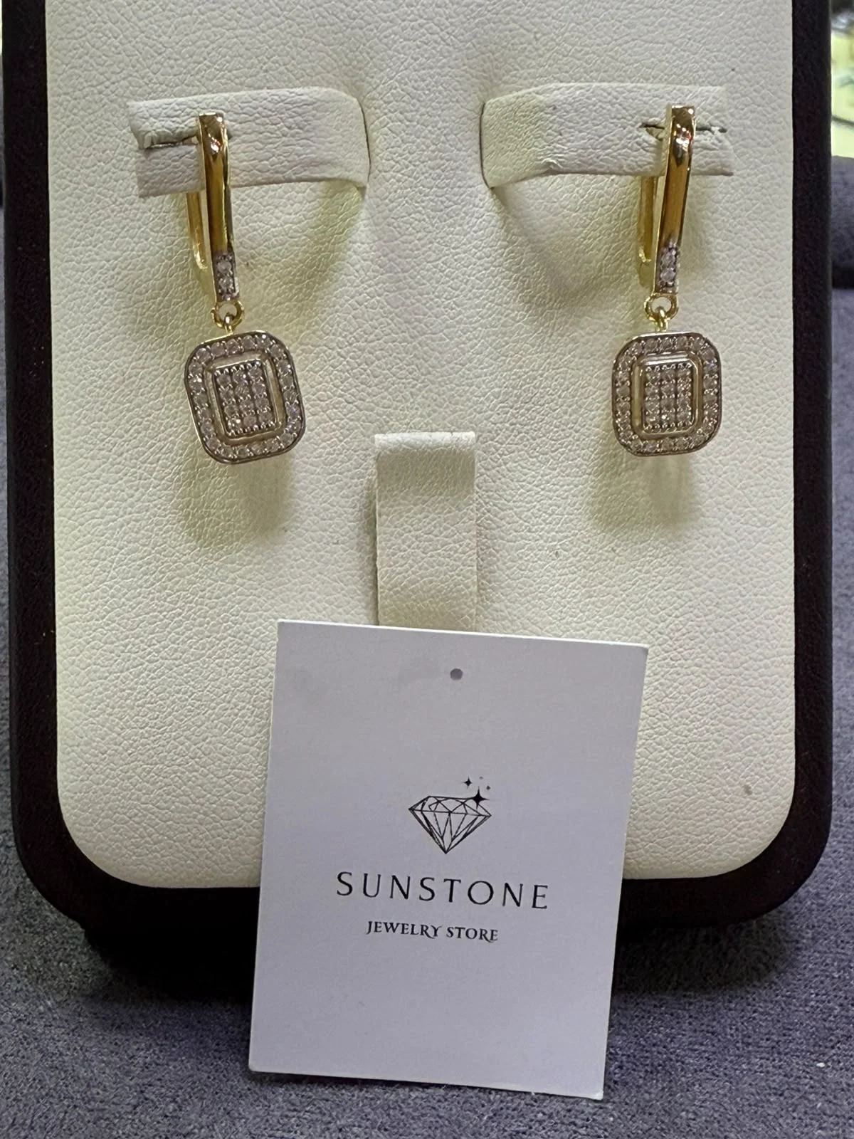 Серьги Sunstone S914 3гр золото 585 купить,230000