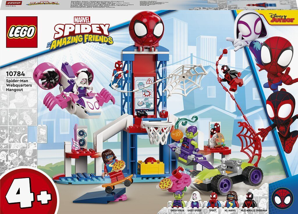 Конструктор Lego Spidey Вечеринка в штабе Человека-Паука 10784 155 предметов  купить,NaN