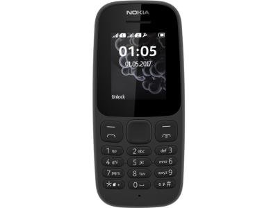 Мобильный телефон Nokia 105 Dual Sim черный купить,NaN