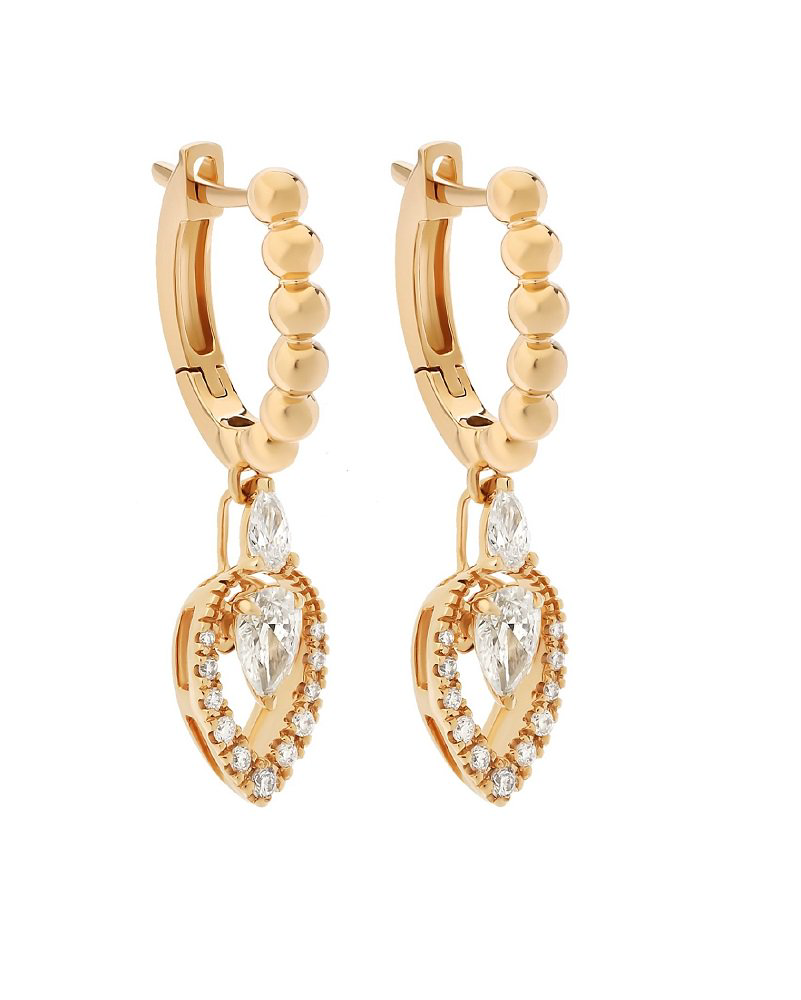Серьги Casato 1590 cas 3,85гр 0,66ct. купить,NaN