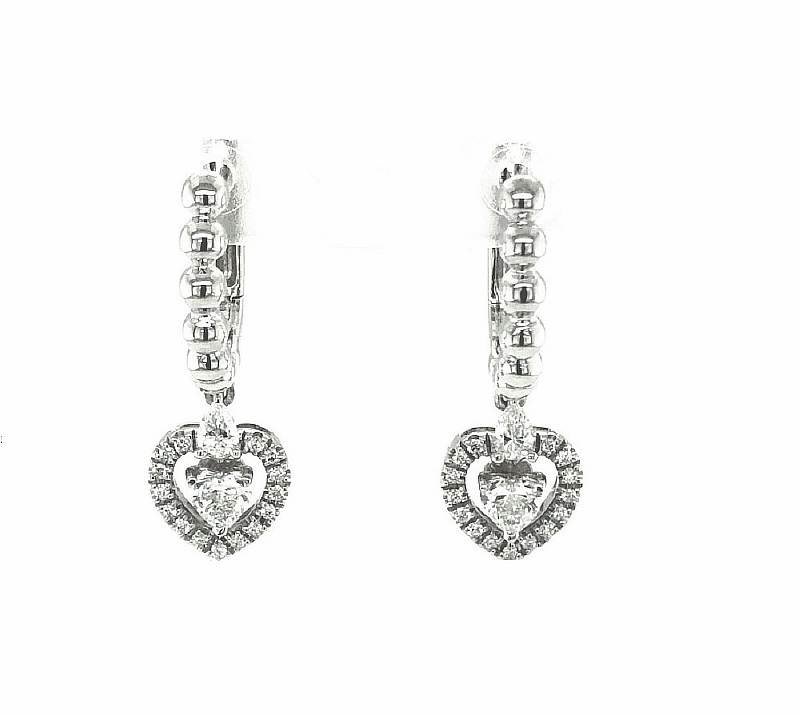 Серьги Casato 1673 cas 3,92гр 0,64ct. купить,NaN