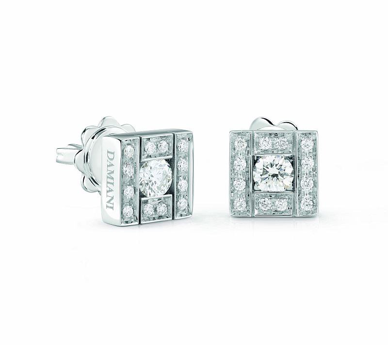Серьги Damiani 13593 д 4.0гр 0,3ct. купить,NaN
