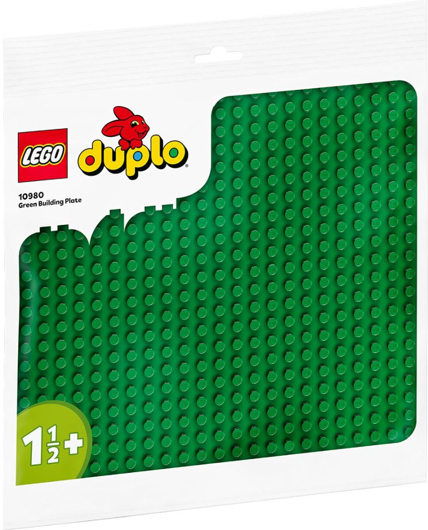 Конструктор Lego Duplo Зеленая пластина для строительства 10980 1 предмет