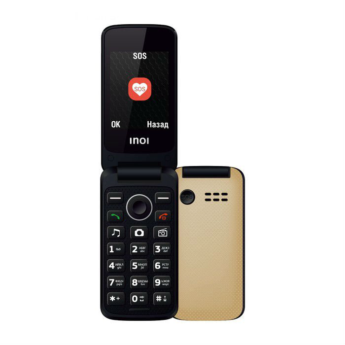 Мобильный телефон Inoi 247B Gold купить,NaN