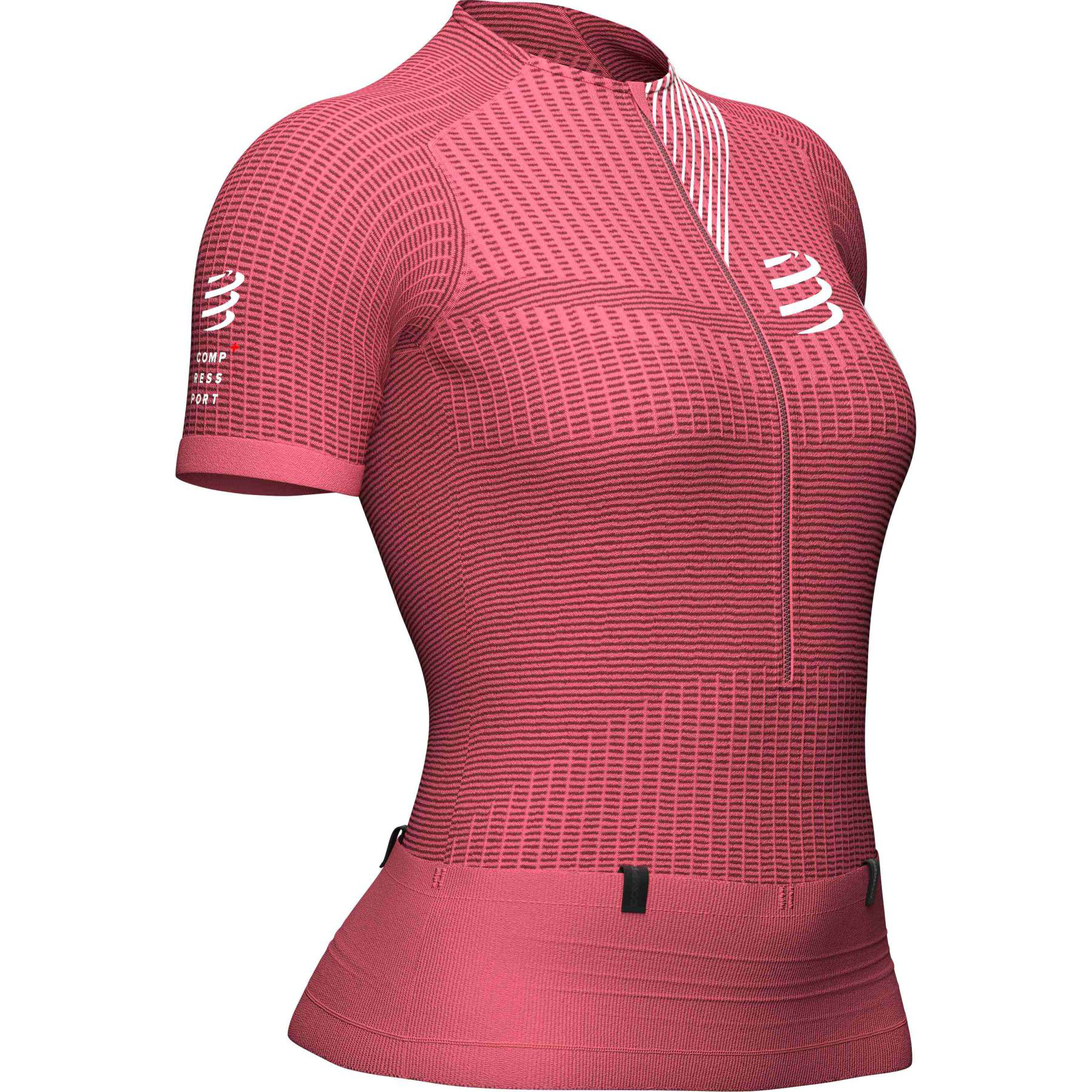 Футболка женская Compressport Trail Postural AW00089B розовая M купить,NaN