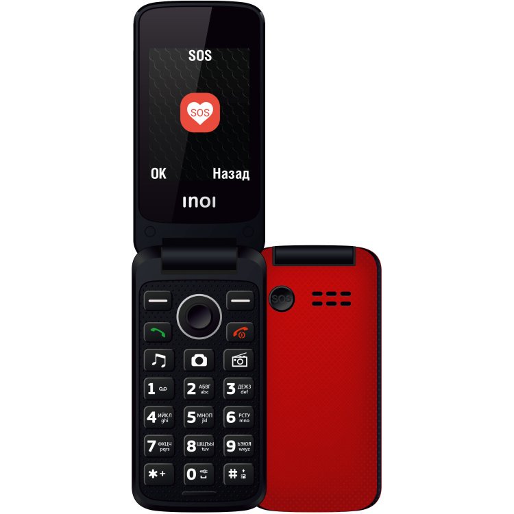 Мобильный телефон Inoi 247B Red купить,NaN