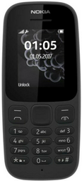 Мобильный телефон Nokia 105 черный
